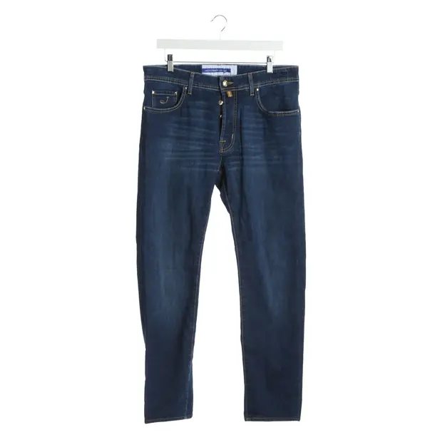 Straight Fit Jeans in Blue, Cotton, Jacob Cohen
