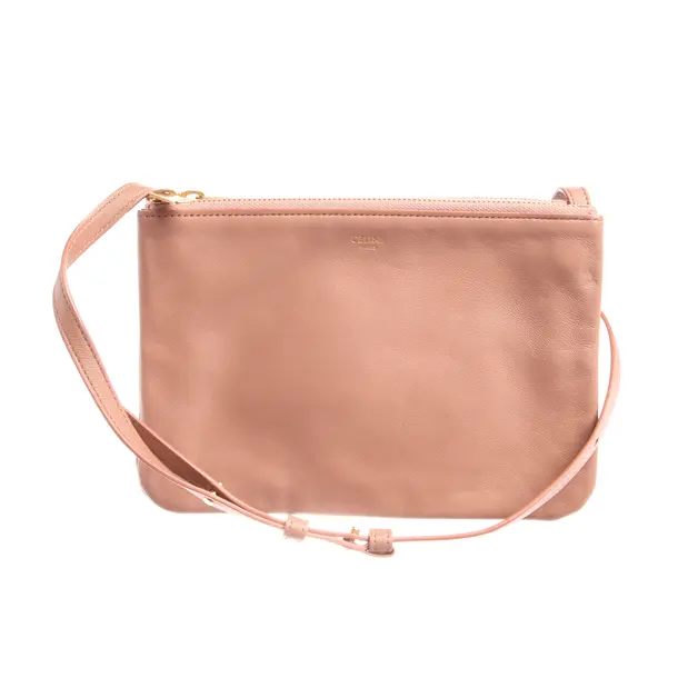 Schultertasche in Rosa, Leder, Céline