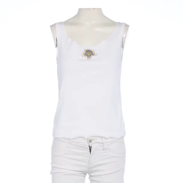 Top in Weiß, Baumwolle, Marc Cain Sports