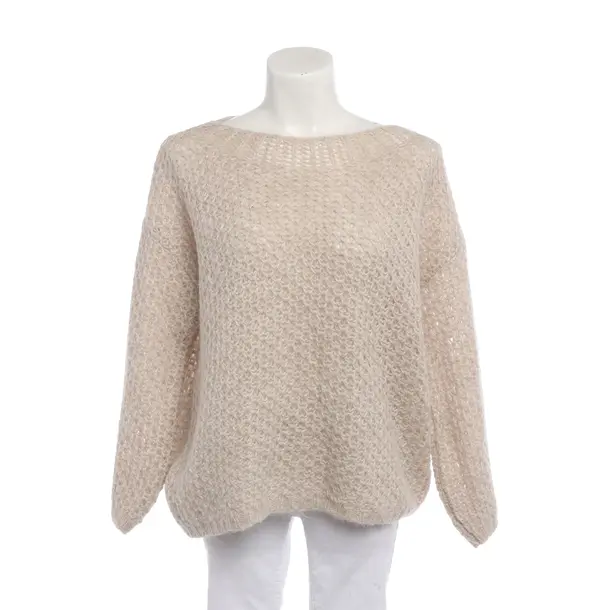 Jumper in White, Wool, Riani