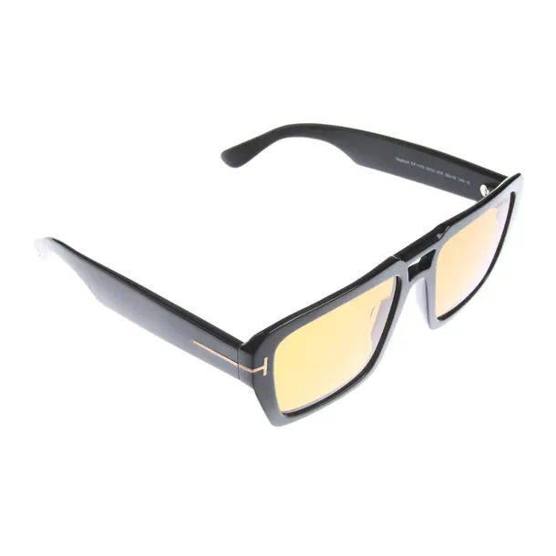 Sonnenbrille in Schwarz, Kunststoff, Tom Ford