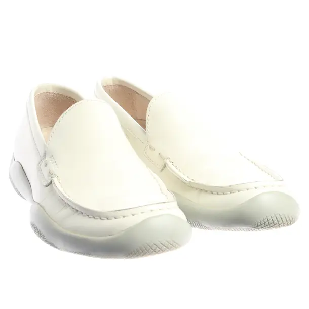 Loafers in White, , Prada Linea Rossa