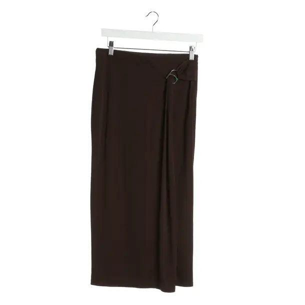 Skirt in Brown, Polyester, Ralph Lauren Black Label