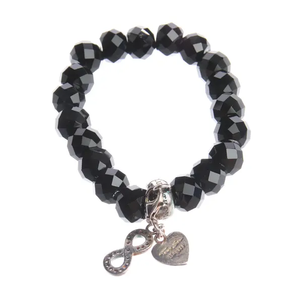 Armband in Schwarz, 925er Sterling Silber, Thomas Sabo