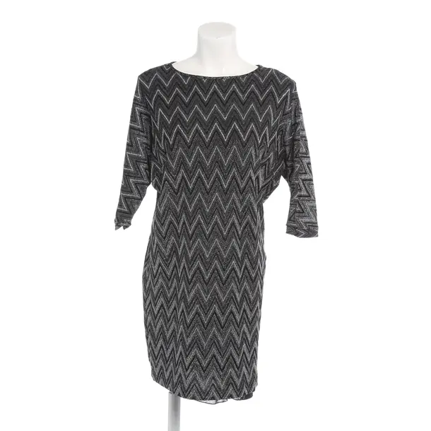 Cocktailkleid in Schwarz, Baumwolle, Missoni M