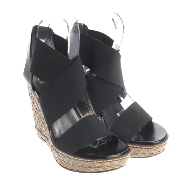 Wedges in Black, , Stuart Weitzman