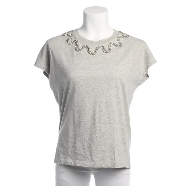 Shirt in Gray, Cotton, Sandro