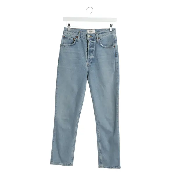 Straight Fit Jeans in Blue, Cotton, Agolde