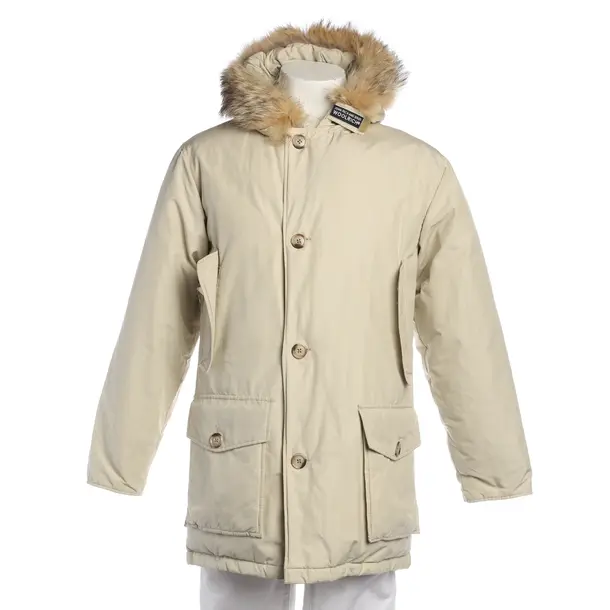 Winterjacke in Weiß, Baumwolle, Woolrich