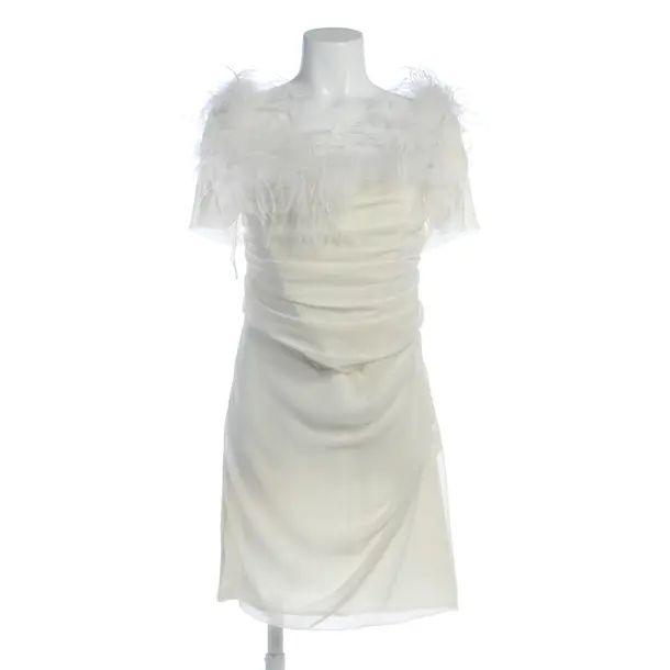 Cocktailkleid in Weiß, Polyester, Giuseppe di Morabito