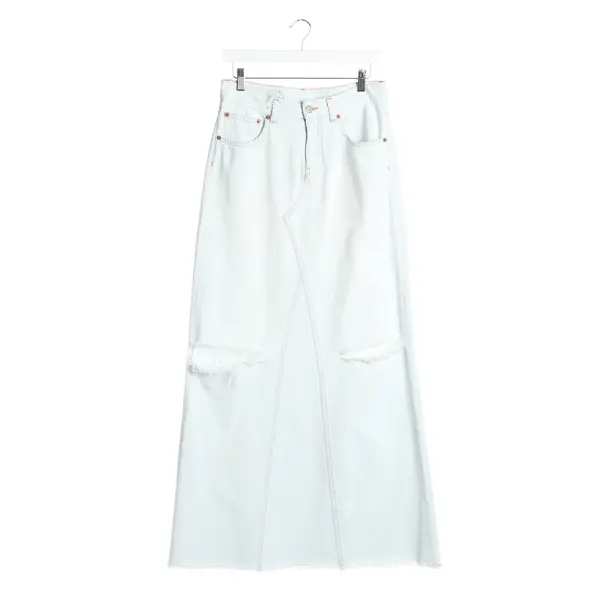Skirt in Blue, Cotton, Maison Martin Margiela