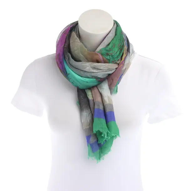 Shawl in Multicolored, Cotton, Marc Cain