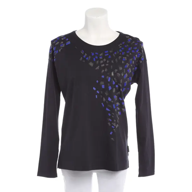 Long Sleeve Shirt in Blue, Cotton, Marc Cain Sports