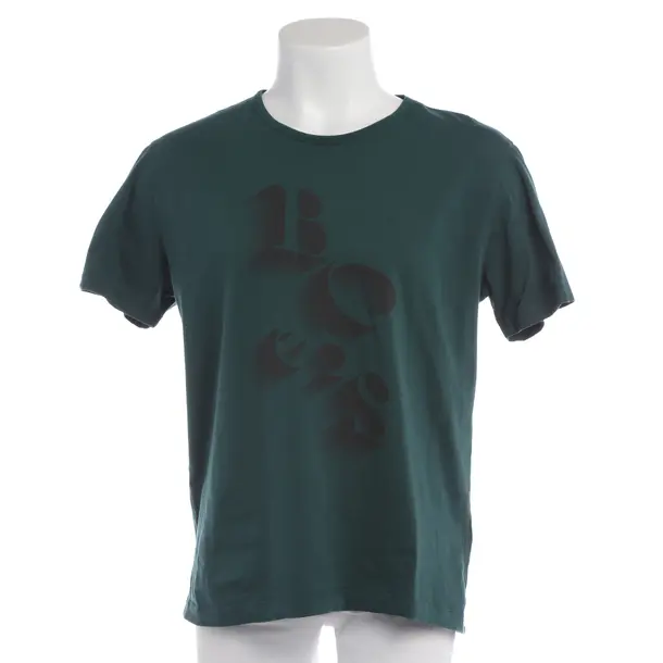 T-Shirt in Grün, Baumwolle, Hugo Boss Black Label