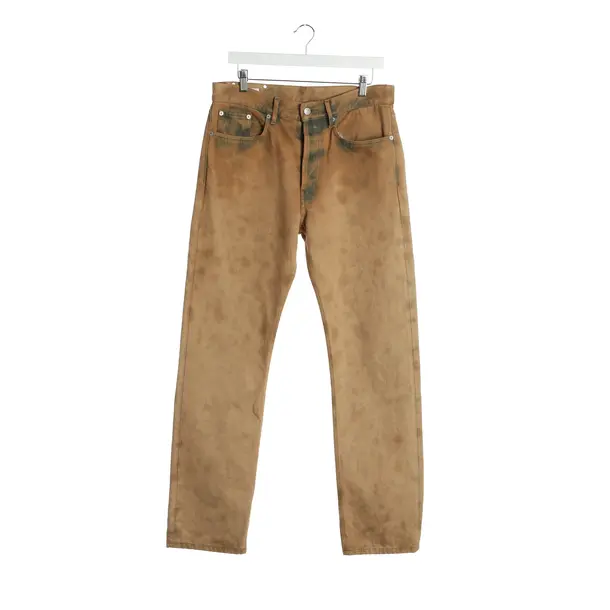 Straight Fit Jeans in Brown, Cotton, Dries van Noten