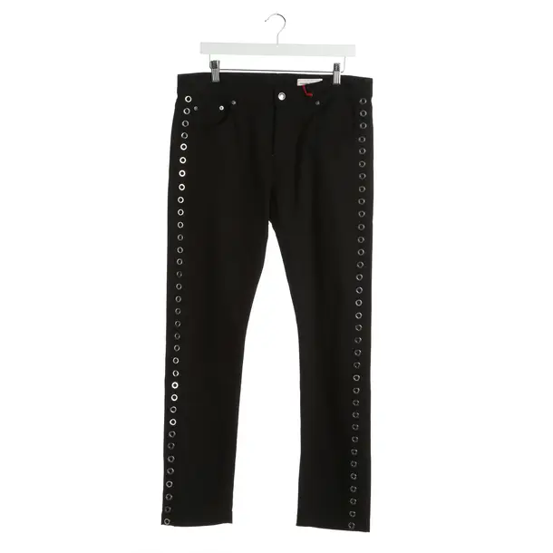 Skinny Jeans in Black, Cotton, Alexander McQueen