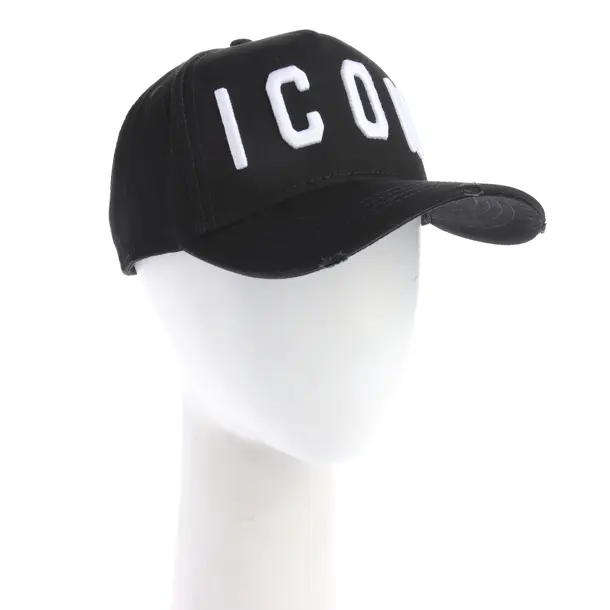 Cap, in Black, Cotton, Dsquared