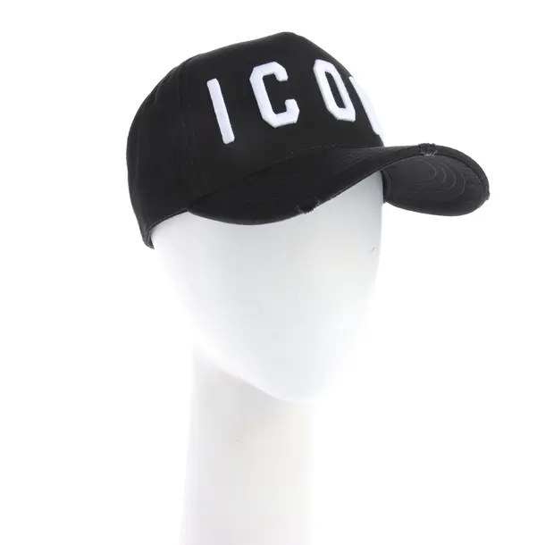 Cap, in Schwarz, Baumwolle, Dsquared