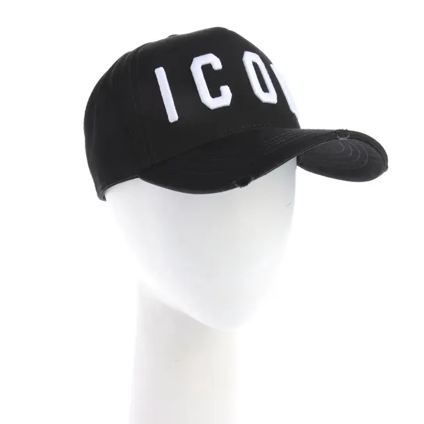 Cap, in Schwarz, Baumwolle, Dsquared