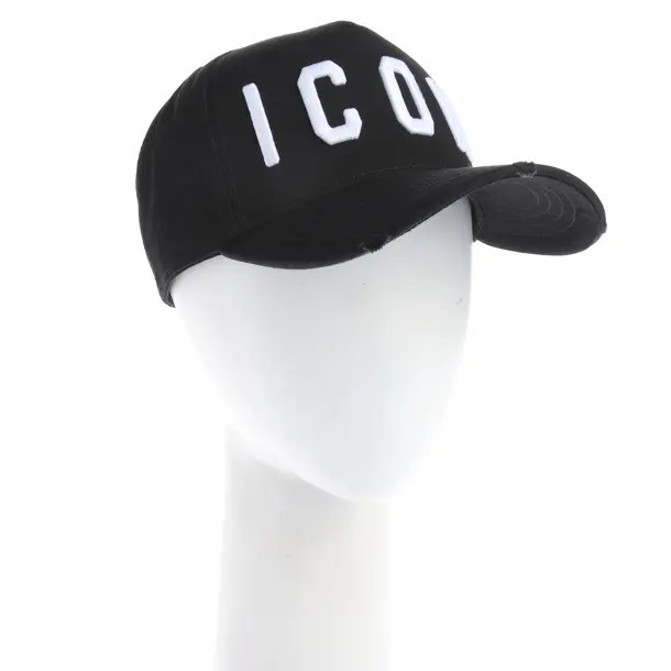 Cap, in Schwarz, Baumwolle, Dsquared