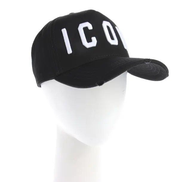 Cap, in Black, Cotton, Dsquared