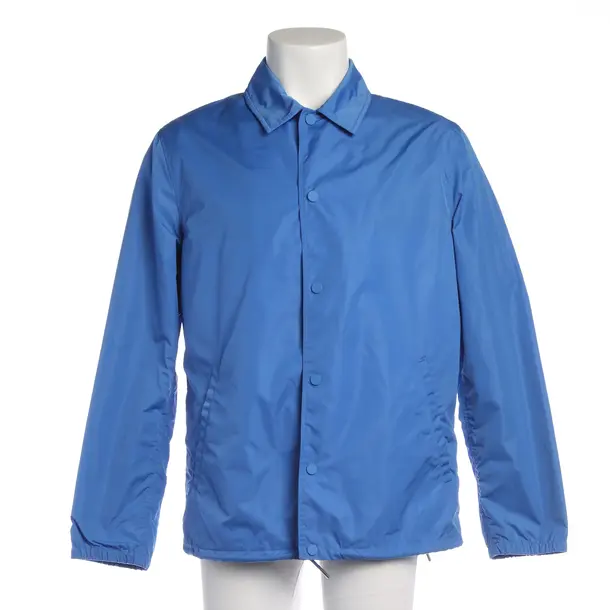 Mid-Season Jacket in Blue, Polyimide, Theory