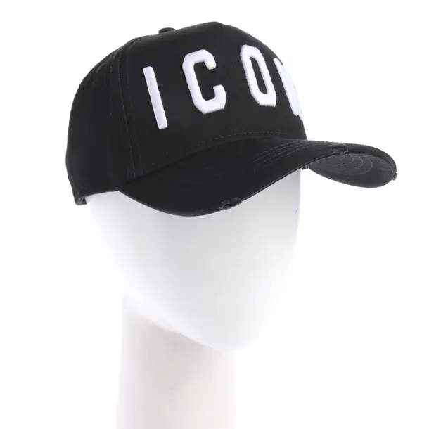Cap, in Schwarz, Baumwolle, Dsquared