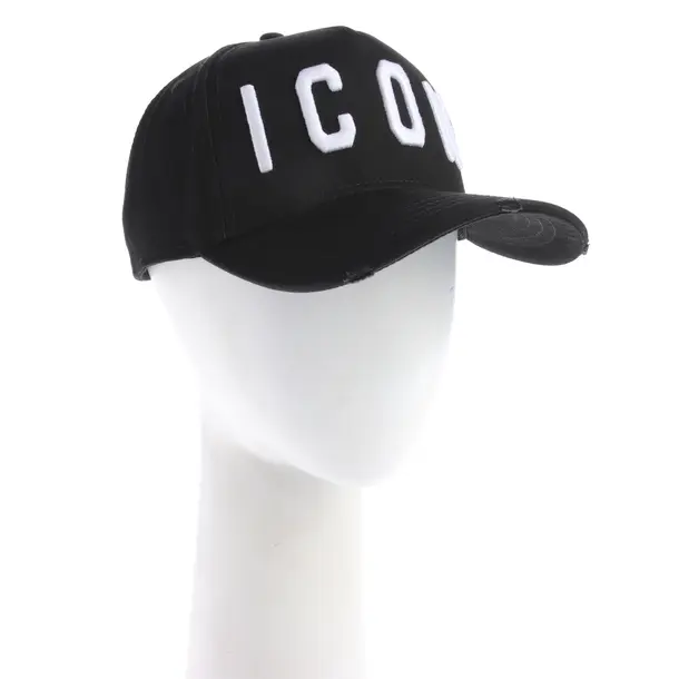 Cap, in Black, Cotton, Dsquared