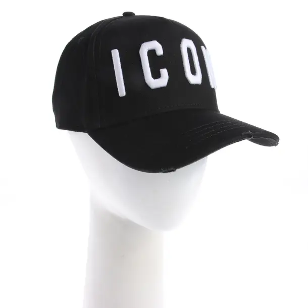 Cap, in Schwarz, Baumwolle, Dsquared