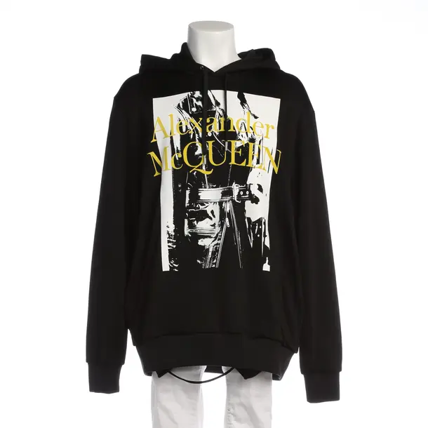 Hoodie in Mehrfarbig, Viskose, Alexander McQueen