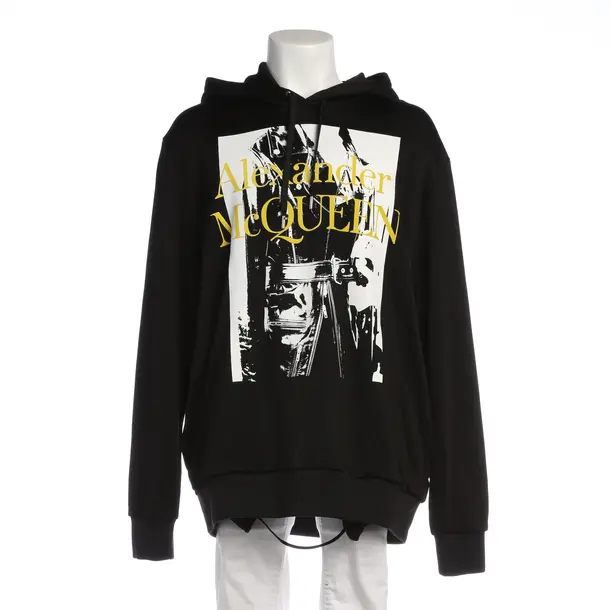Hoodie in Mehrfarbig, Viskose, Alexander McQueen