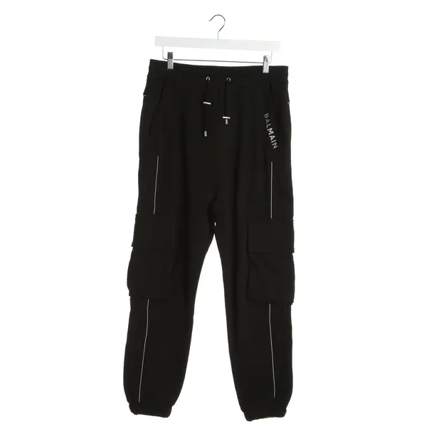 Jogginghose in Schwarz, Baumwolle, Balmain