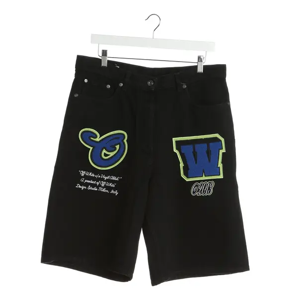Bermudas in Multicolored, Cotton, Off-White