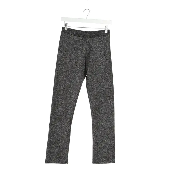 Pants in Metallic, Viscose, Jet Set