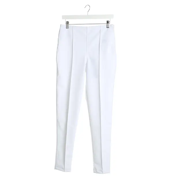 Pants in White, Polyester, Jet Set