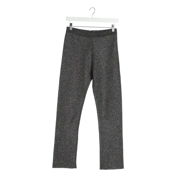 Pants in Metallic, Viscose, Jet Set