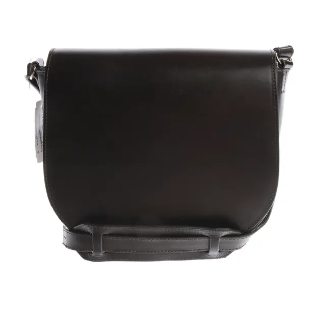 Shoulder Bag in Brown, Leather, Closed