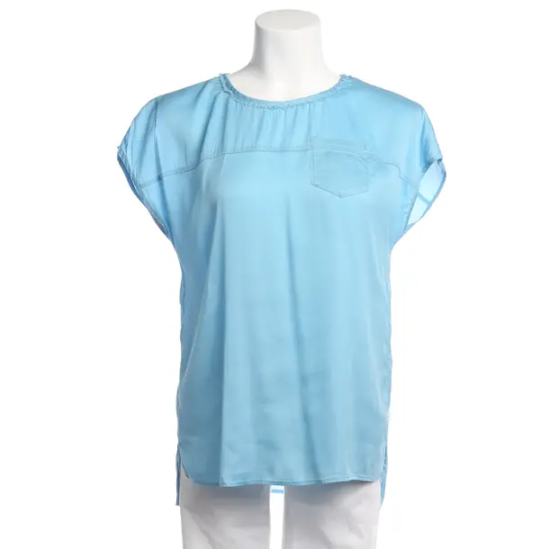 Shirt in Blau, Seide, Marc Cain Sports
