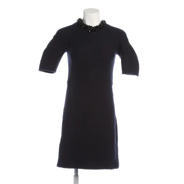 Kleid in Blau, Wolle, Marni