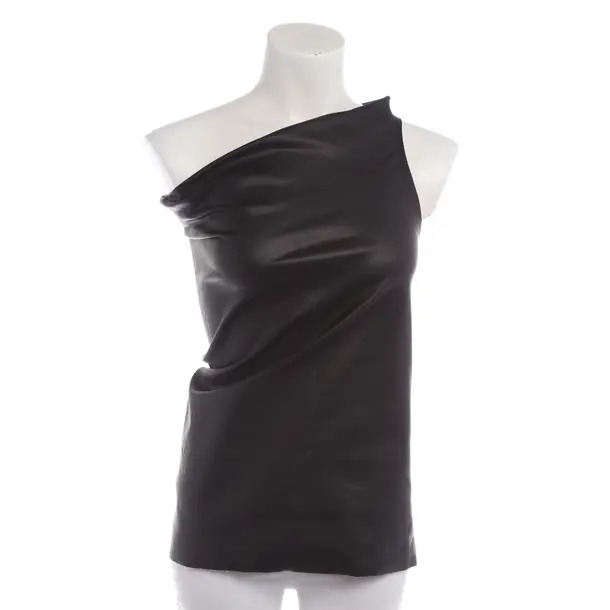 Top in Schwarz, Baumwolle, Rick Owens