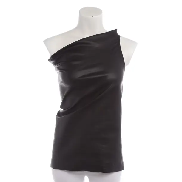 Top in Schwarz, Baumwolle, Rick Owens