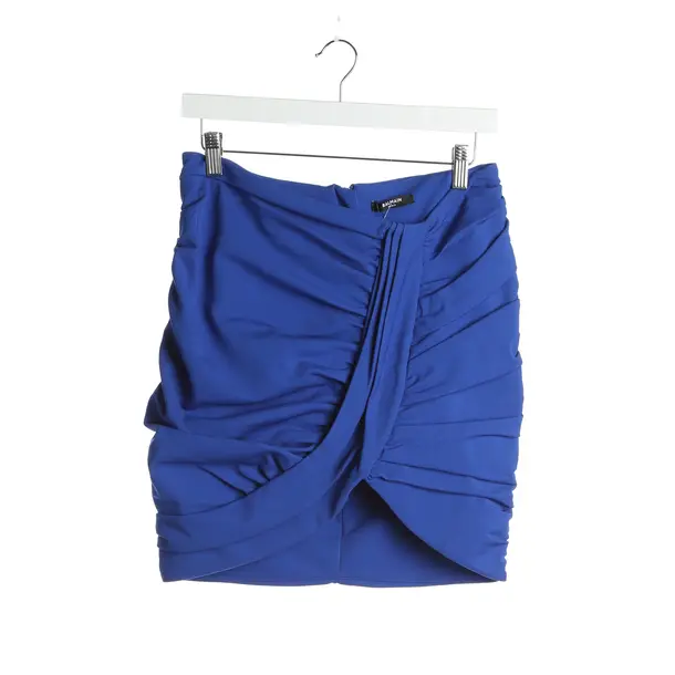 Rock in Blau, Viskose, Balmain