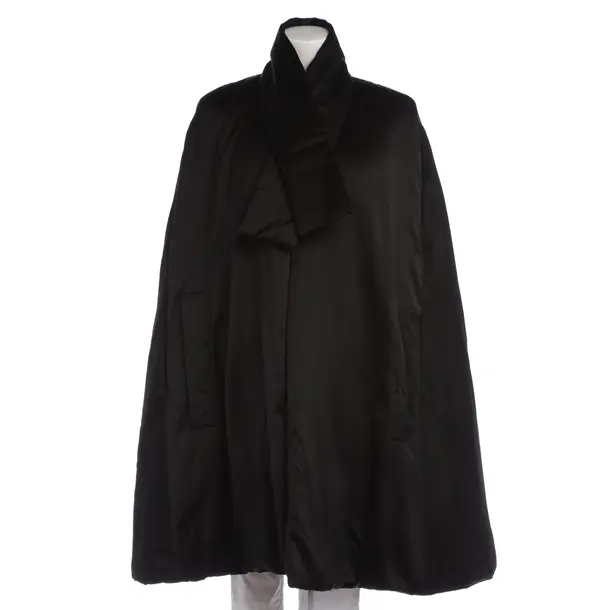 Übergangsjacke in Schwarz, Viskose, Jil Sander