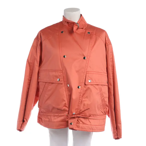 Mid-Season Jacket in Orange, Cotton, Isabel Marant