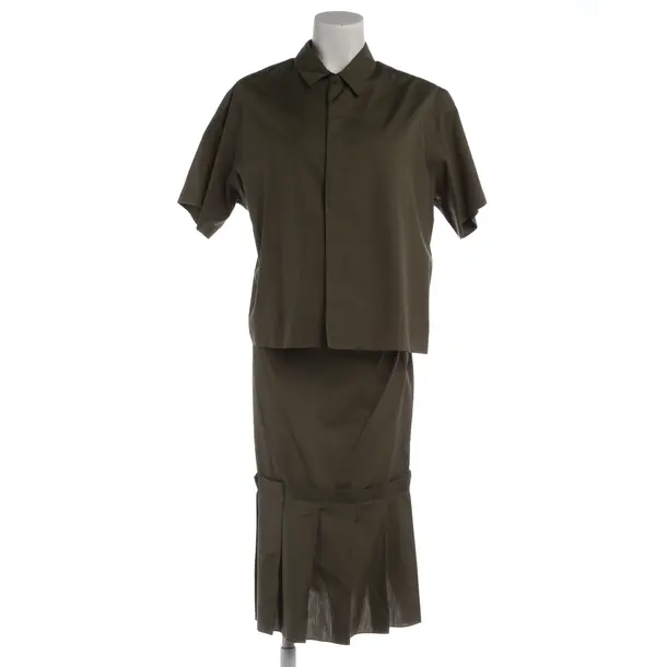 Kleid in Grün, Baumwolle, Marni