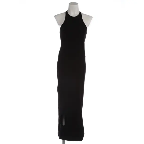 Dress in Black, Cotton, Off-White