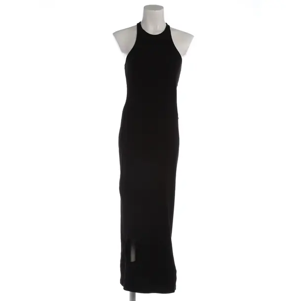 Dress in Black, Cotton, Off-White
