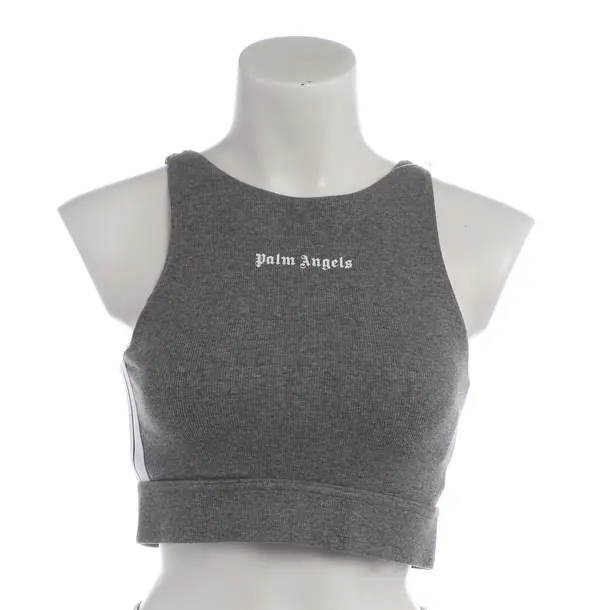 Top in Grau, Baumwolle, Palm Angels