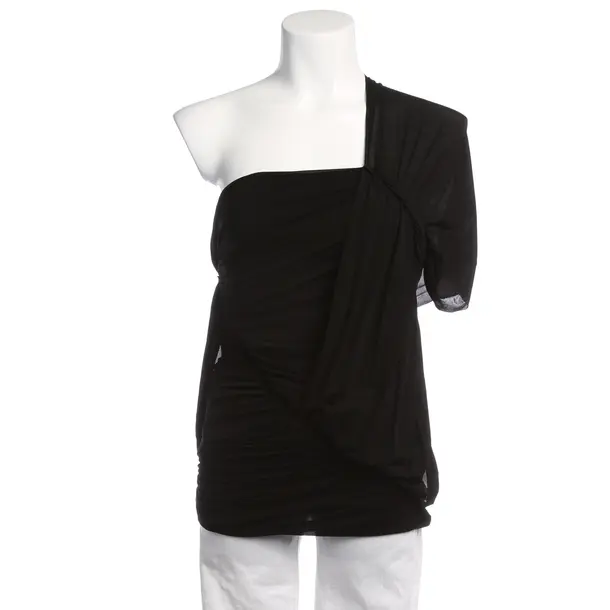 Top in Schwarz, Cupro, Rick Owens