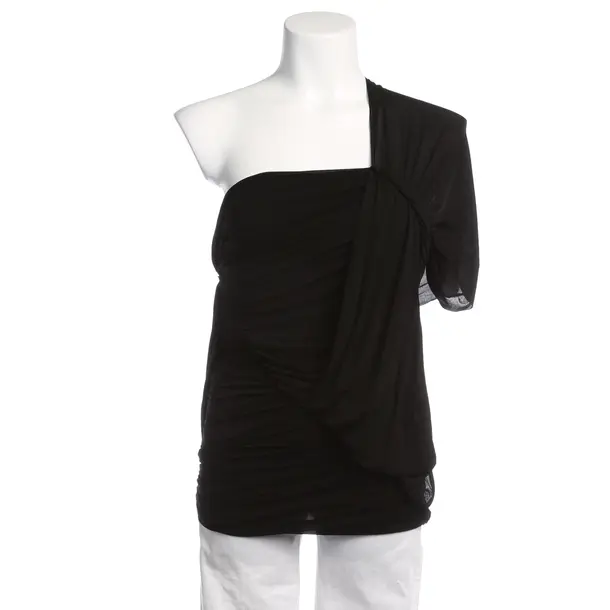 Top in Schwarz, Cupro, Rick Owens